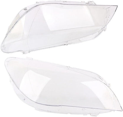 ya 4 8.14 Suitable for BMW F01 F02 7 Series 740i 740Li 750i 750Li 2009-2015 2X Headlight Lens Protective Cover