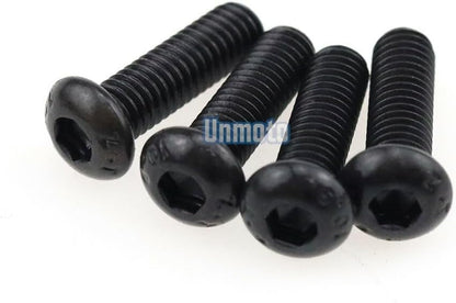ya 23 10.7 baidi Black Fairing Bolt Kit body screws Clips for Honda CBR929RR 2000-2001