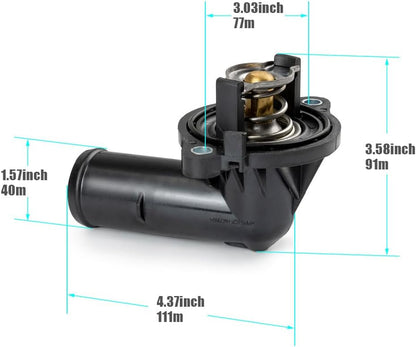 ya 2 8.15 Thermostat Housing for Jeep for Grand Cherokee 3.6L 5184651AH 2018 2017 2016-2011