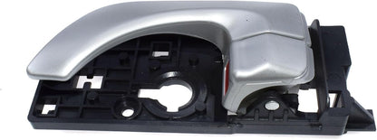 ya 4 8.14 Suitable for Hyundai Sonata 05-08 Inner Door Handle Silver Rear Drive Side 