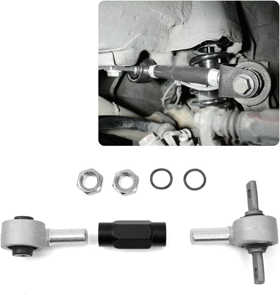 ya 13 9.15 baidi Black Lower Control Arm & Rear Camber Control Arms Kit for Honda for Civic EK 96-00