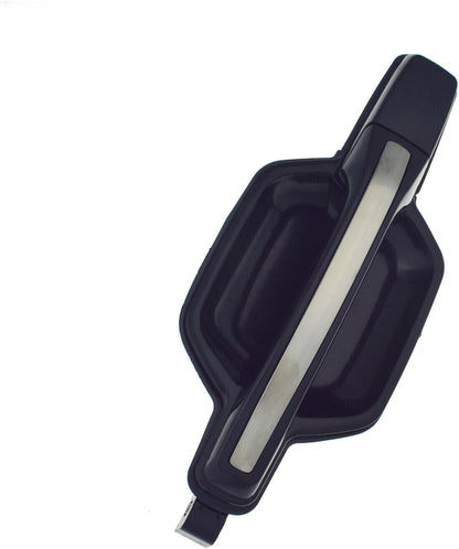 ya 2 8.15 Rear Left Side Outside Door Handle Black & Chrome for 2001-06 for Mitsubishi Montero