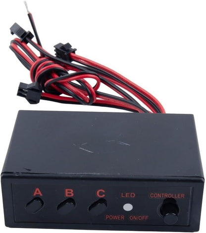 ya 13 9.15 baidi Flashing Flasher Controller Box Useful 1 pcs 12V 8 Ways Parts Accessories