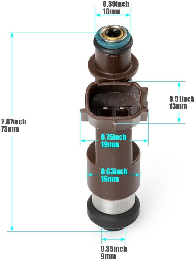 ya 10 9.16 baidi 8X Fuel Injectors for Toyota 2005-09 for Lexus Tundra for 4Runner for Lexus GX470 4.7L V8 US