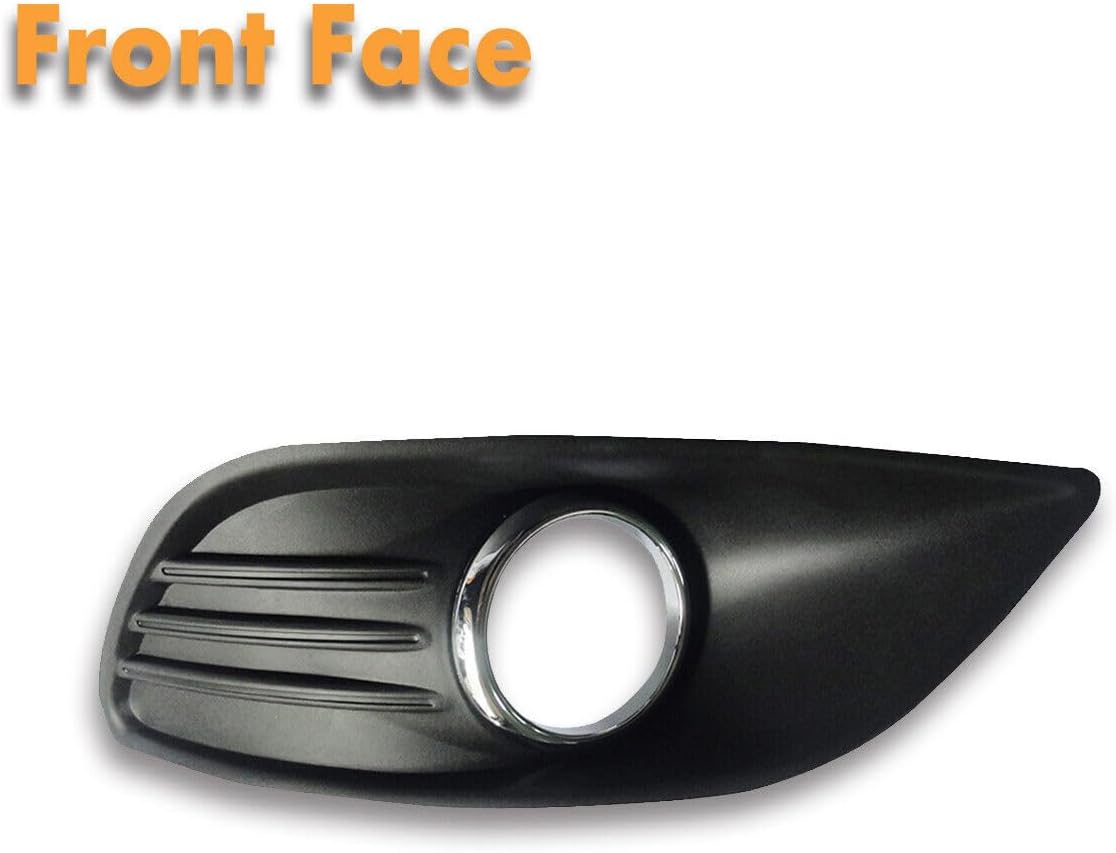 ya 11 9.14 zhengce Right Side Front Bumper Fog Light Lamp Cover Trim Fit for Ford Focus 2009-2