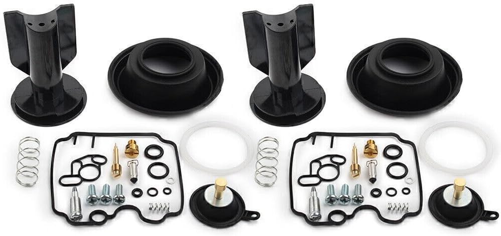ya 6 8.14 for 1989-1997 for Yamaha XTZ750 Super Tenere Carburetor Sliding Pistons Rebuild Set
