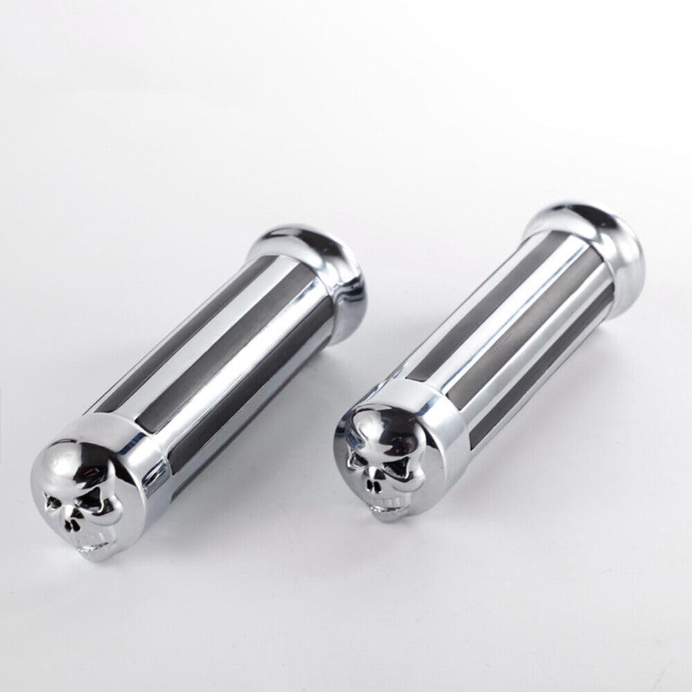 ya 11 9.14 baidiMotorcycle 1 inch Handlebar Grips for Harley Softail Road Glide Street Rod 750-