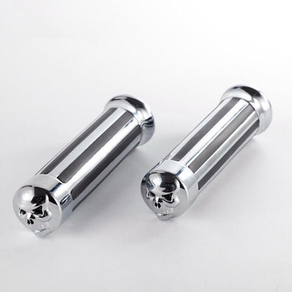 ya 11 9.14 baidiMotorcycle 1 inch Handlebar Grips for Harley Softail Road Glide Street Rod 750-