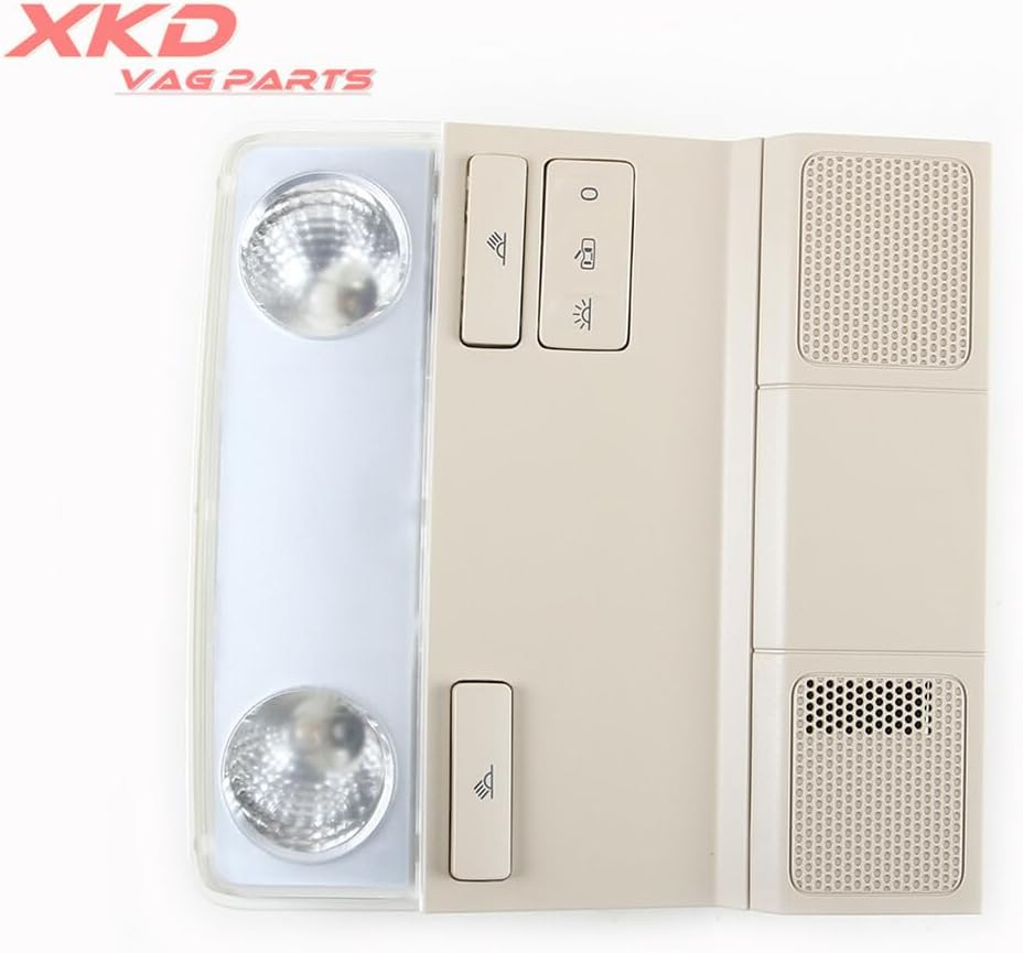 ya 4 8.24 baidi Beige Front Interior Roof Reading Light Fit for VW for Golf for JETTA for Passat