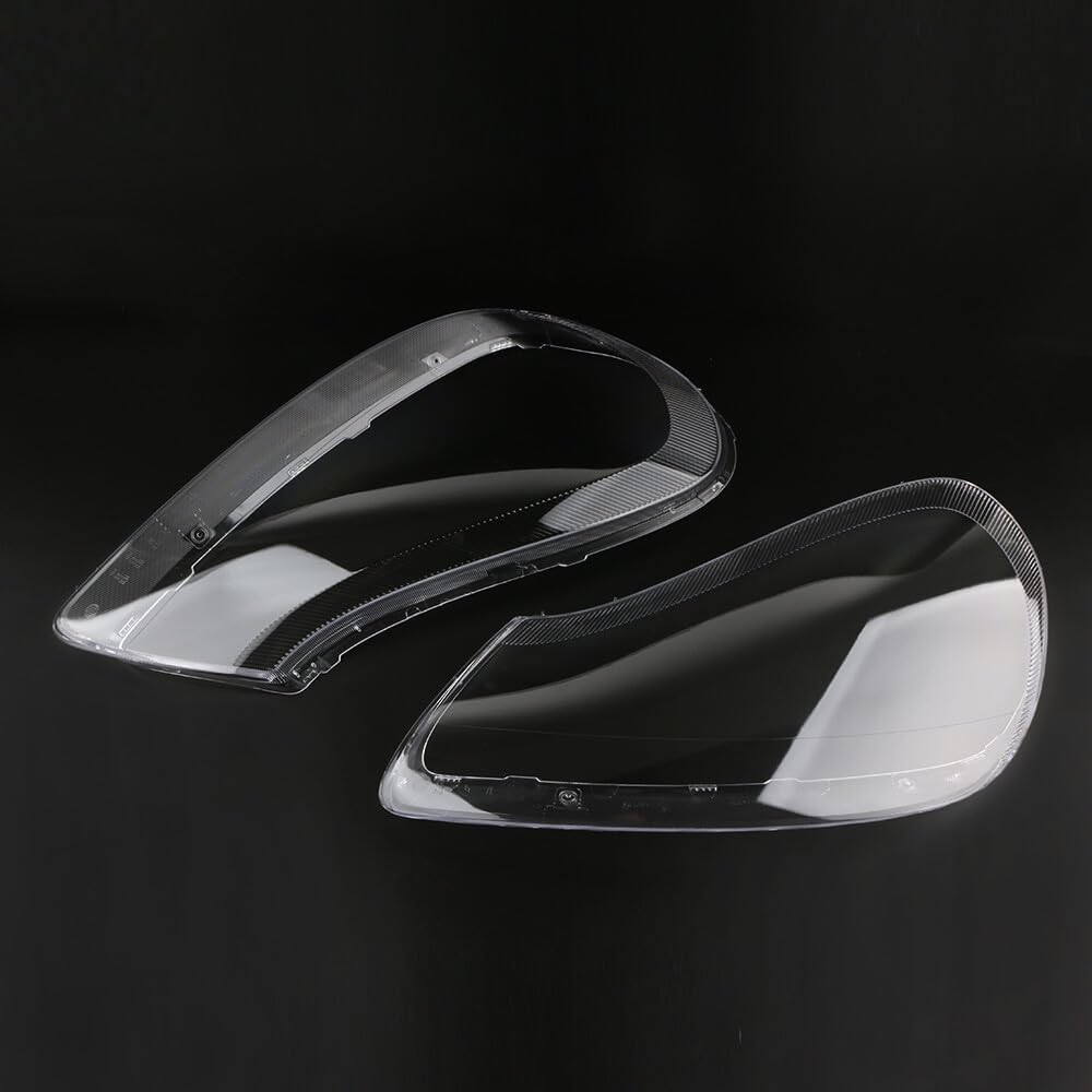 ya 14 9.20 zhengce 2x Headlight Lens Clear Headlight Diffuser Lens for Porsche for Cayenne 200-1