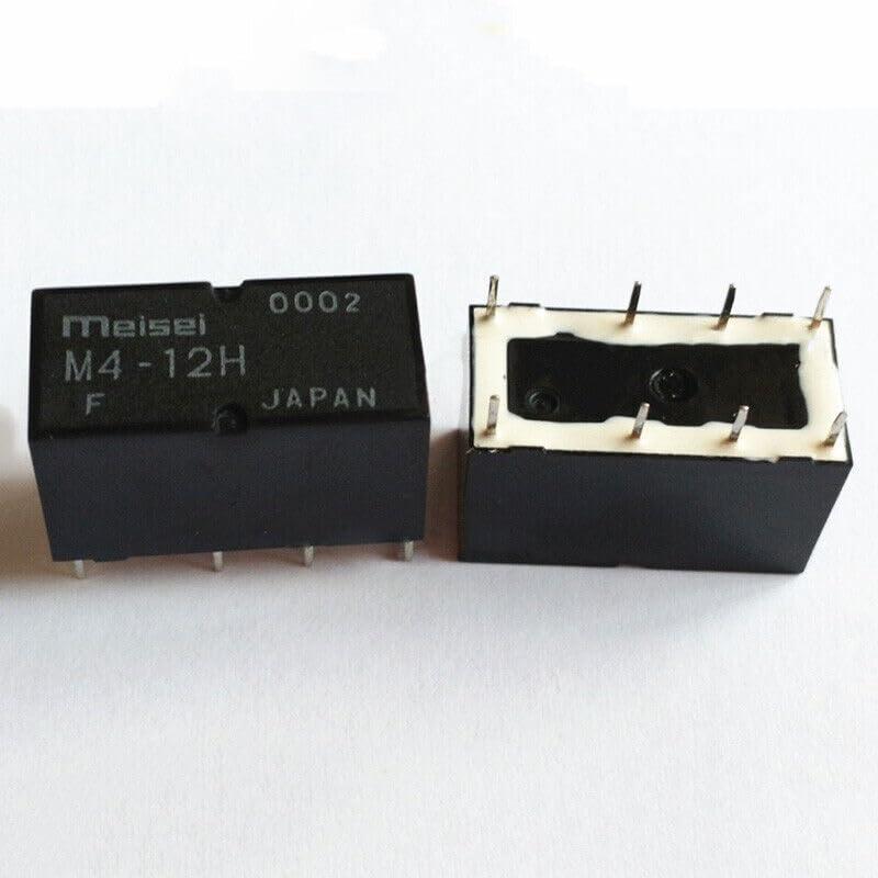 ya 16 10.20 baidi 5Pcs M4-12H Relay 2A 12VDC 8 Pin #W7*-