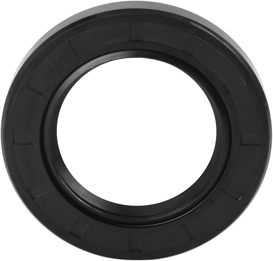 ya 4 8.8.2 35mm x 55mm x 8mm Black Rubber Cover Double Lip TC Oil Shaft Seal