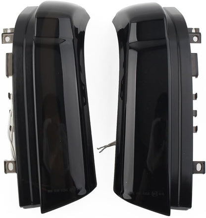 ya 4 8.14 for Mitsubishi Pajero Dynamic Indicator Turn Light Rearview Mirror Blinker Lamp