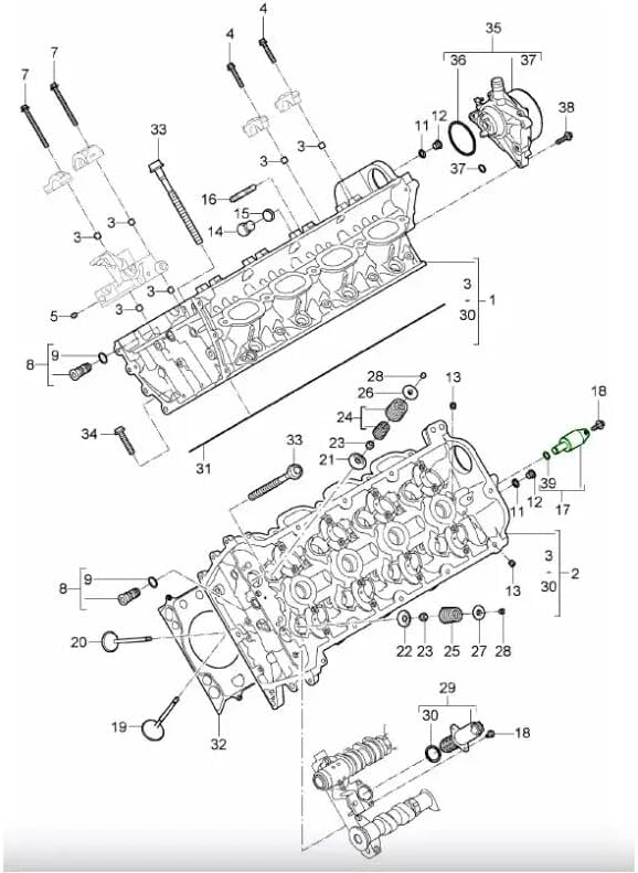 ya 12 10.8 baidi Engine Variable Timing Solenoid 948105308 for Porsche for Cayenne Macan for PANAMERA