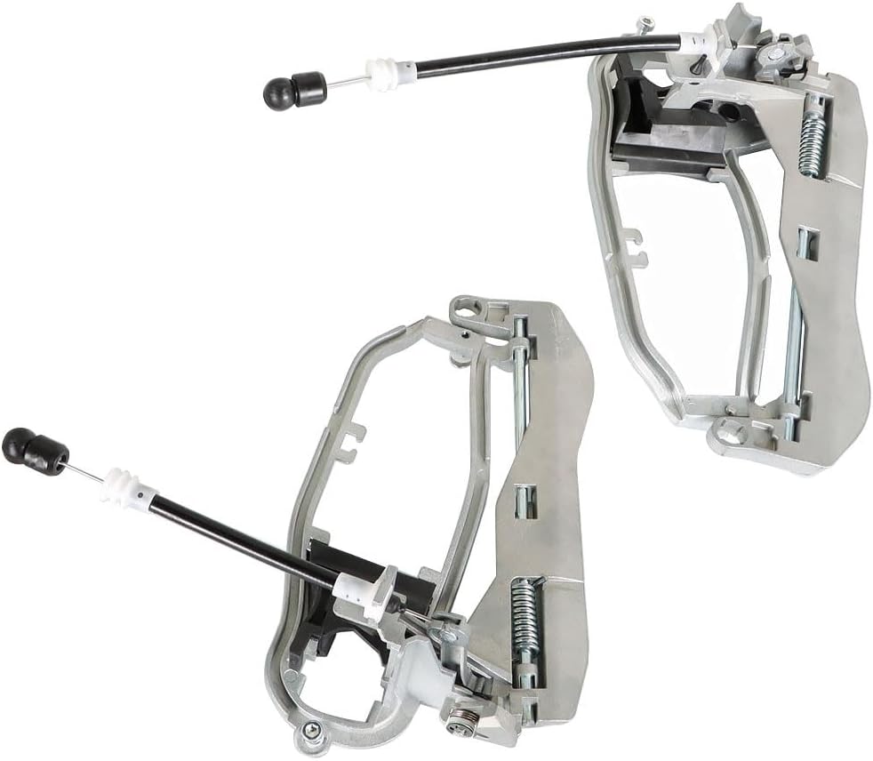 ya 10 9.16 baidi New 4-Piece Set of Front and Rear Door Handle Brackets for 2000-2006 for BMW E53 X5-