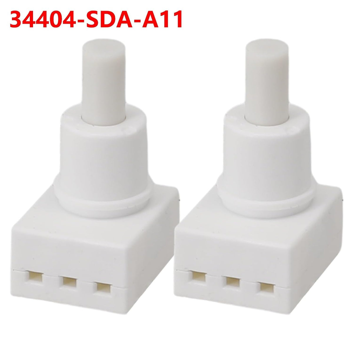 ya 23 10.7 baidi 2Pcs Car Interior Dome Reading Light Map Lamp Switch Button for for Honda ABS New