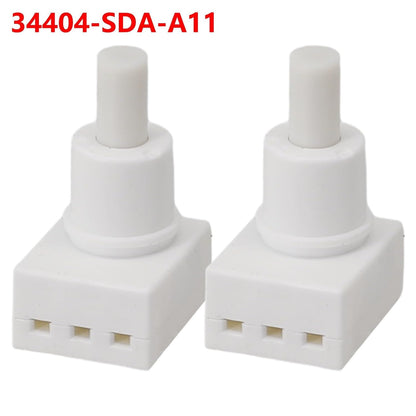 ya 23 10.7 baidi 2Pcs Car Interior Dome Reading Light Map Lamp Switch Button for for Honda ABS New