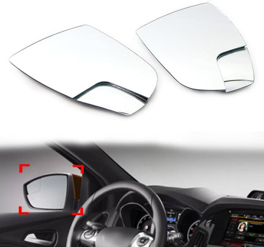 ya 2 8.15 2x Blind Spot Lane Change Assist Rearview Wing Mirror Fit for Ford Focus 2012-2018