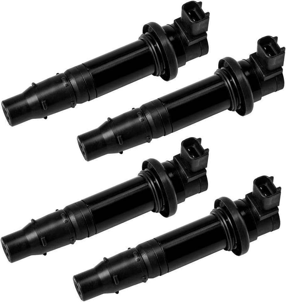 ya 9 10.24 Set of 4 Ignition Coils for Yamaha MT-07 R6 RJ15 Bj YZF R1FZ8 F6T558