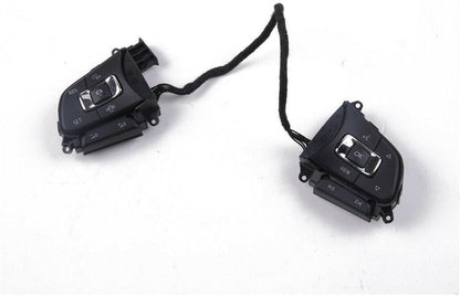 ya 10 9.16 zhengce Chrome MF Steering Wheel Button Support Shift Paddles Fits for VW for Tigua