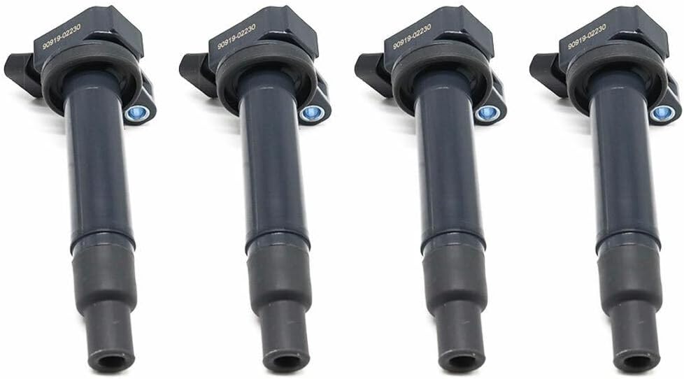ya 9 10.24 Set of 4 Ignition Coil 90919-02230 for Toyota Tundra 4.7L V8 2001-09 for Lexus GS430