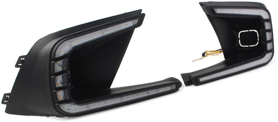 ya 2 8.15 DRL LED daytime running lights collision fog lights suitable for Honda Civic 11th generation