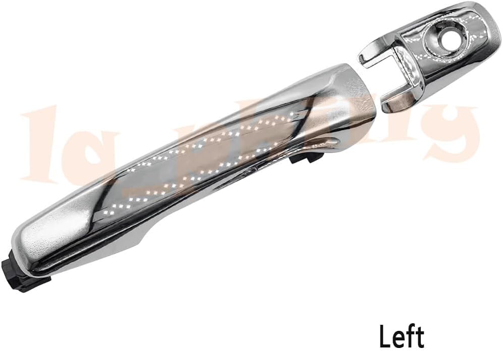 ya 9 10.24 2X Front RH&LH Exterior Outside Door Handle Chrome for 11-17 for Ford Explorer Edge