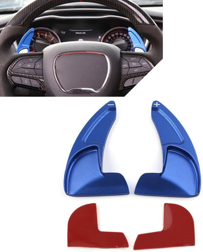 ya 4 8.8.2 for Dodge for Challenger Cherokee Blue Steering Wheel Shift Paddle Shifter Extension