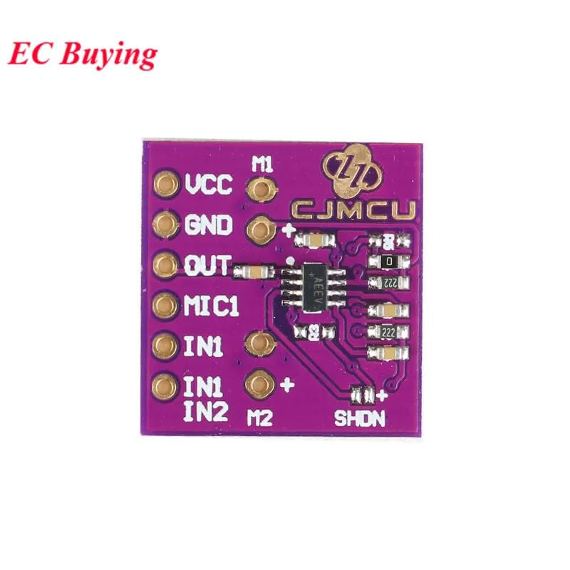 ya 16 10.20 baidi MAX9813H Microphone Amplifier Module: Dual Input Fixed Gain Low Noise