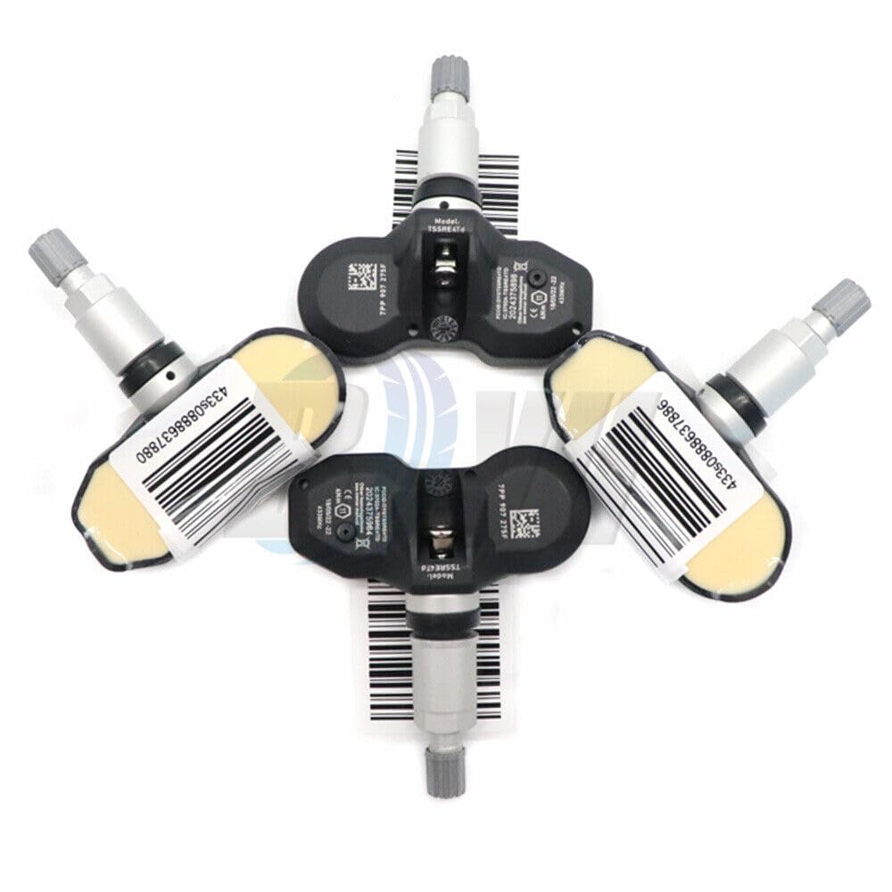 ya 4 8.8 7PP907275F TPMS 4-Piece tire Pressure Sensor 433MHZ Suitable for Audi A4 A6 A8 Q7 R8 for VW