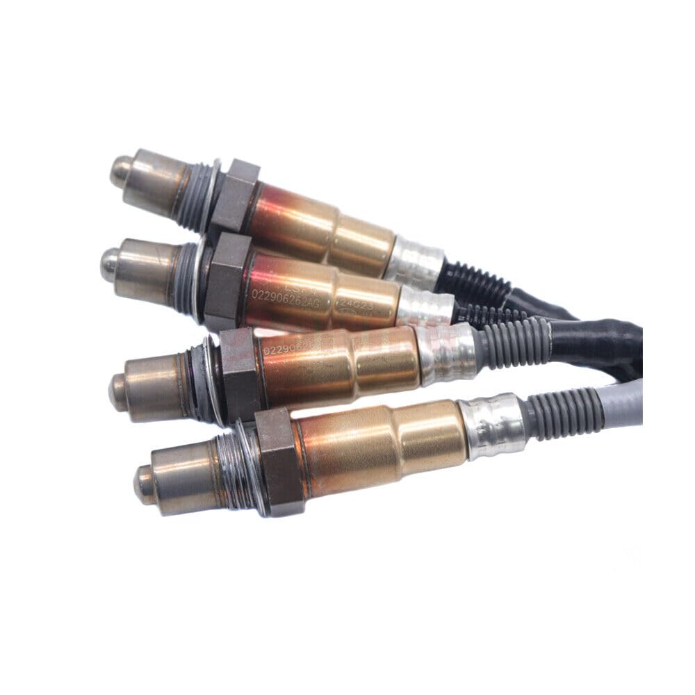 ya 4 8.10 4 Pack Oxygen O2 Sensor for Porsche for Cayenne 3.6L V6 2008-2010 Upstream + Downstream 