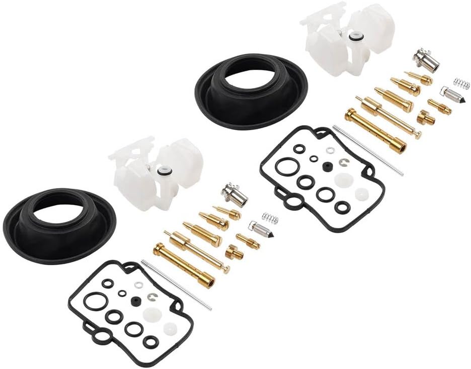 ya 2 8.15 2x Carburetor Repair Kit Carb Float Diaphragm Set For BST 33 for BMW F650