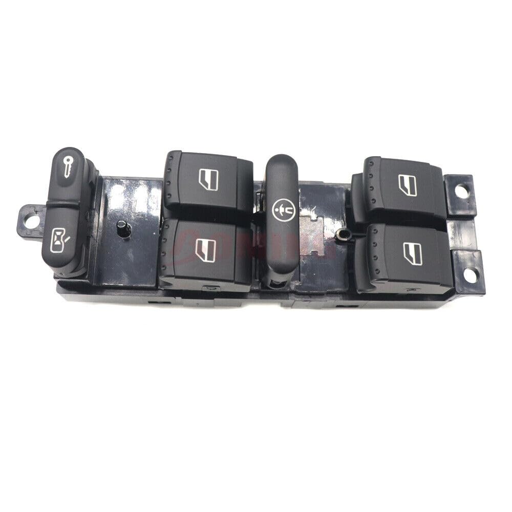 ya 6 8.14 Driver Side Master Power Window Switch for 1999-2004 for VW for Golf for Jetta Passat 4 Door