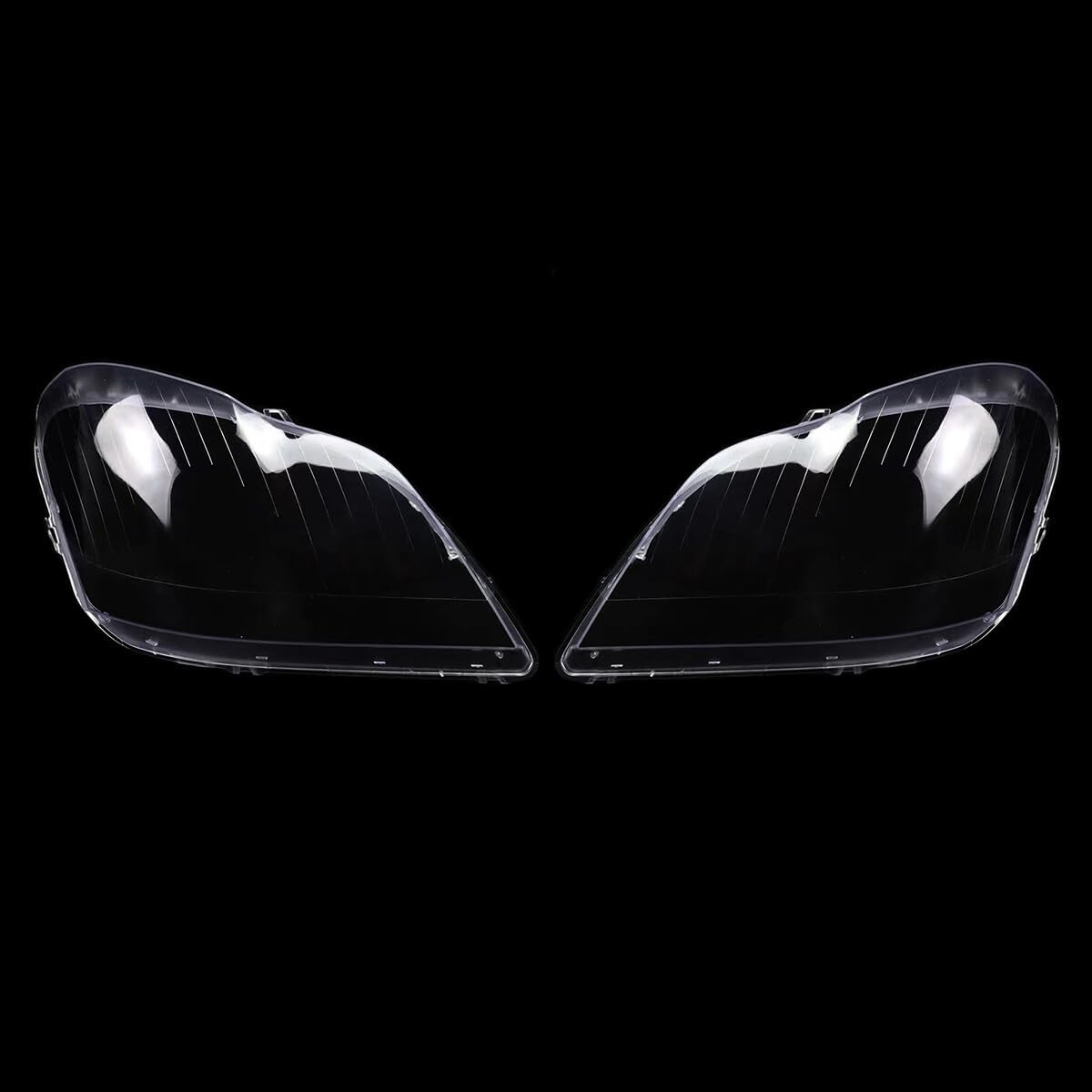 ya 4 8.10 PAIR HEADLIGHT LENS COVER HEADLAMP SHELL FOR 2007-2012 BENZ GL320 GL350 GL450