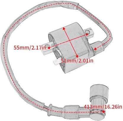 ya 13 9.15 baidi Ignition Coil for Suzuki AX115 1998-2000 JR50 1984-2006 RMX50 SMX50 2000-2001