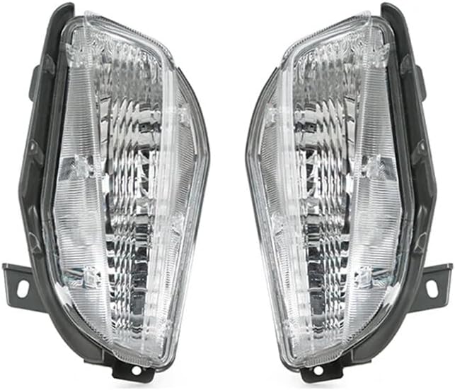 ya 11 9.14 baidiPair Front Bumper turn Signal Light Fog Light For 2012 2013 2014 for Toyota Prius V