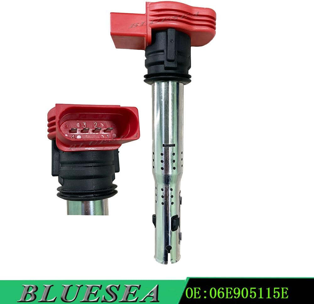 ya 4 8.24 baidi 06E905115E Set of 4 Ignition Coil Pack for Audi R8 A4 A5 & for VW for Golf GTI 2.0T FSI