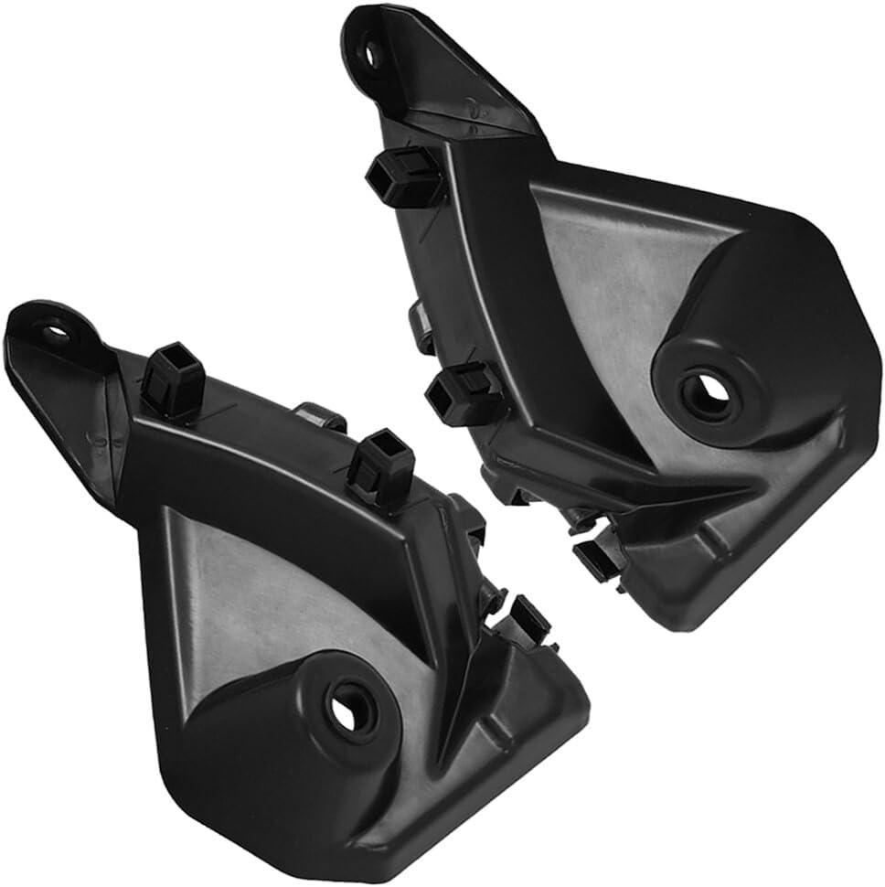ya 27 10.13 baidi Pair For Model X 2016-2020 Black Front Bumper Fender Bracket Mount Support