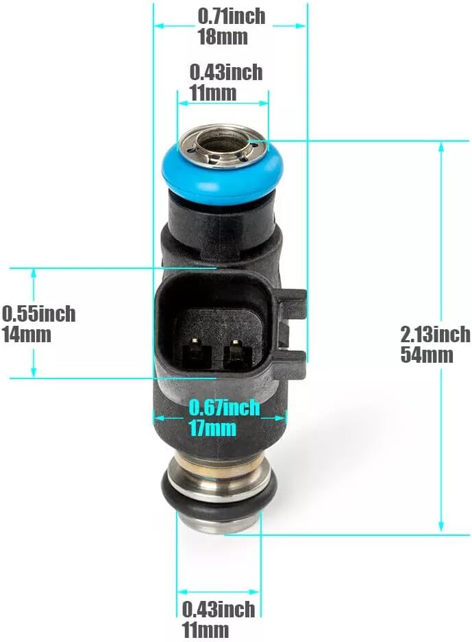 ya 10 9.16 baidi 6-Pack Fuel Injector 35310-3C000 for Hyundai Veracruz Sonata for Kia Sedona 3.3L 3.8L-
