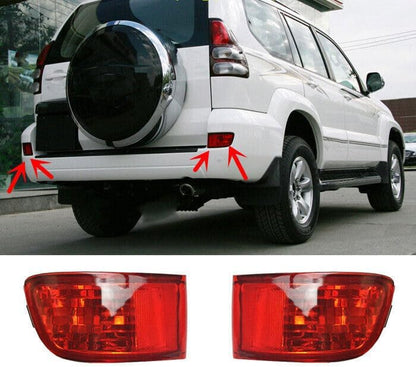ya 4 8.8 LH&RH for Toyota Prado LC120 2003-09 Automatic rear bumper light fog light replacement parts 