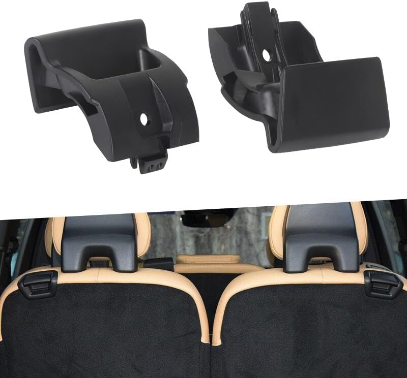 ya 4 8.8.2 2X Rear for SEAT Release Recline Switch Handle Lever Black for Volvo XC90 2016-2023
