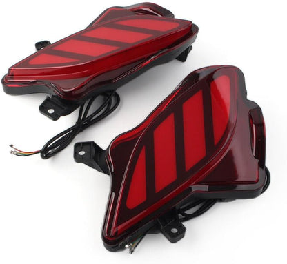 ya 2 8.15 Rear Bumper Brake Light Fog Lamp Turn Signal Light Fit for Toyota Highlander 2020-22