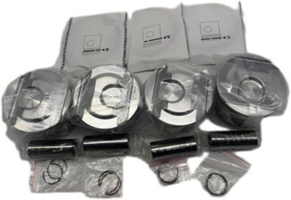 ya 4 8.14 4*Piston & Ring Kit 55576442 for 2012-2018 1.8 Sonic for Cruze for Cruze Limited
