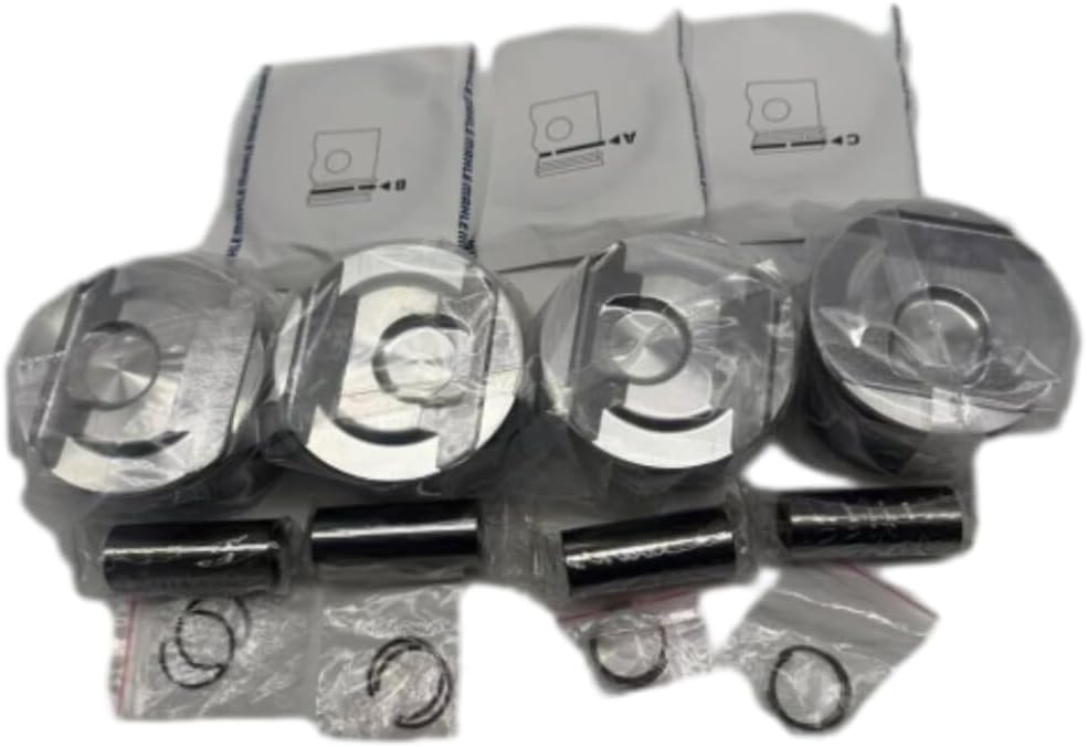 ya 4 8.14 55572164 4*Piston & Ring Kit for 2009-2011 for Chevrolet 1.6 Aveo Aveo5