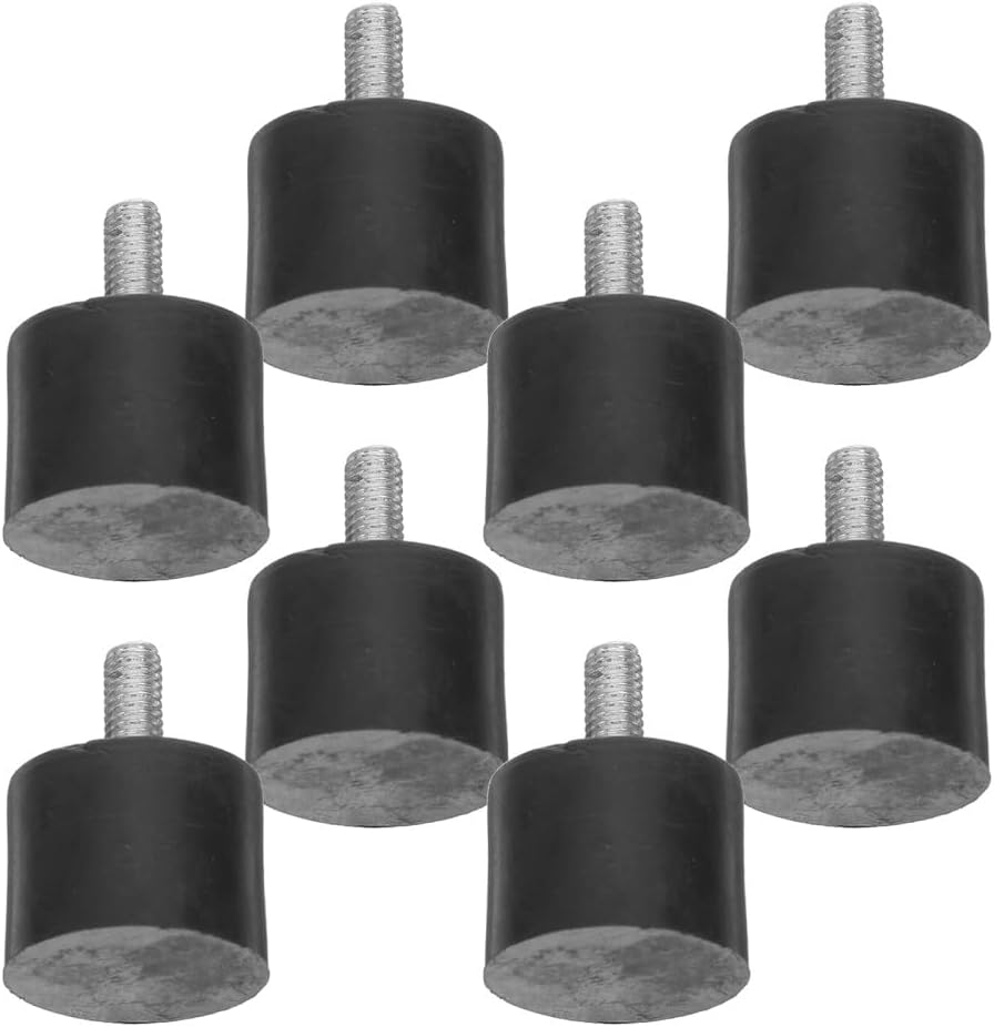 ya 26 10.21 baidi 8 Pcs Adjustable Rubber Foot Pads Thread Furniture Feet Levelers Leg
