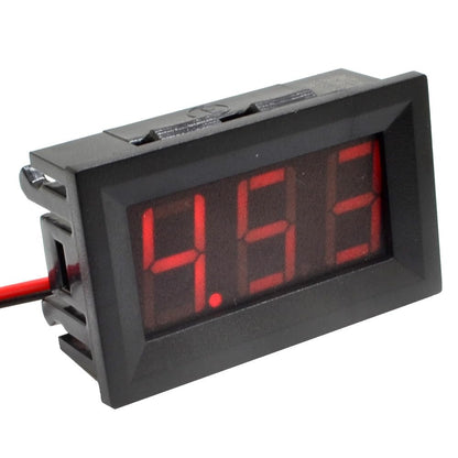 ya 16 10.20 baidi 10pcs Red 0.56 DC 4.5-30V 2 Wire Digital Led Display Voltmeter Voltage Tester