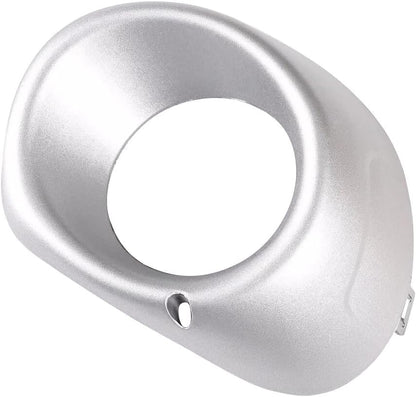ya 9 10.24 Front Bumper Fog Light Cover Driver Side Silver for Outlander 2013-2015 Plastic