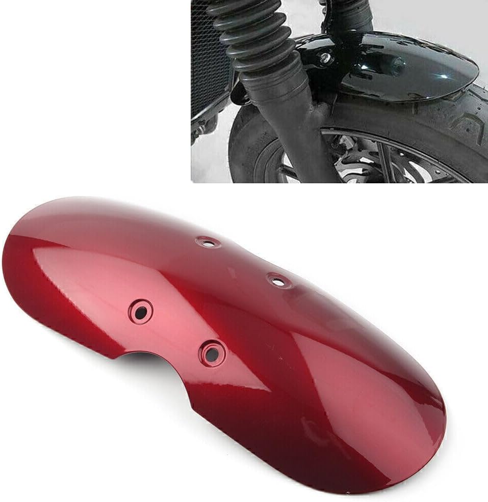 ya 4 8.10 for 2001-2016 Sc for Ram bler/Thruxton 900 Red Front Fender Mudguard Cover Protect