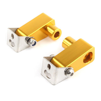 ya 6 8.14 Motor Fog Lamps Spot Lights Modified Bracket for Yamaha YZF R125 R15 R25 Gold