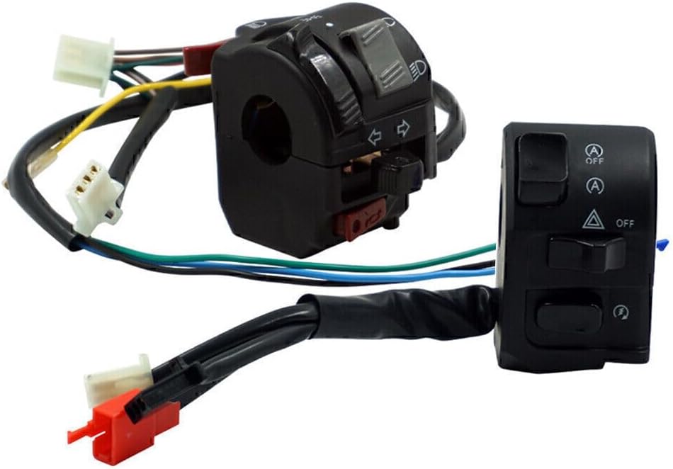 ya 4 8.14 22mm Horn Button Turn Signal Electric Fog Lamp Start Handlebar Controller Switch